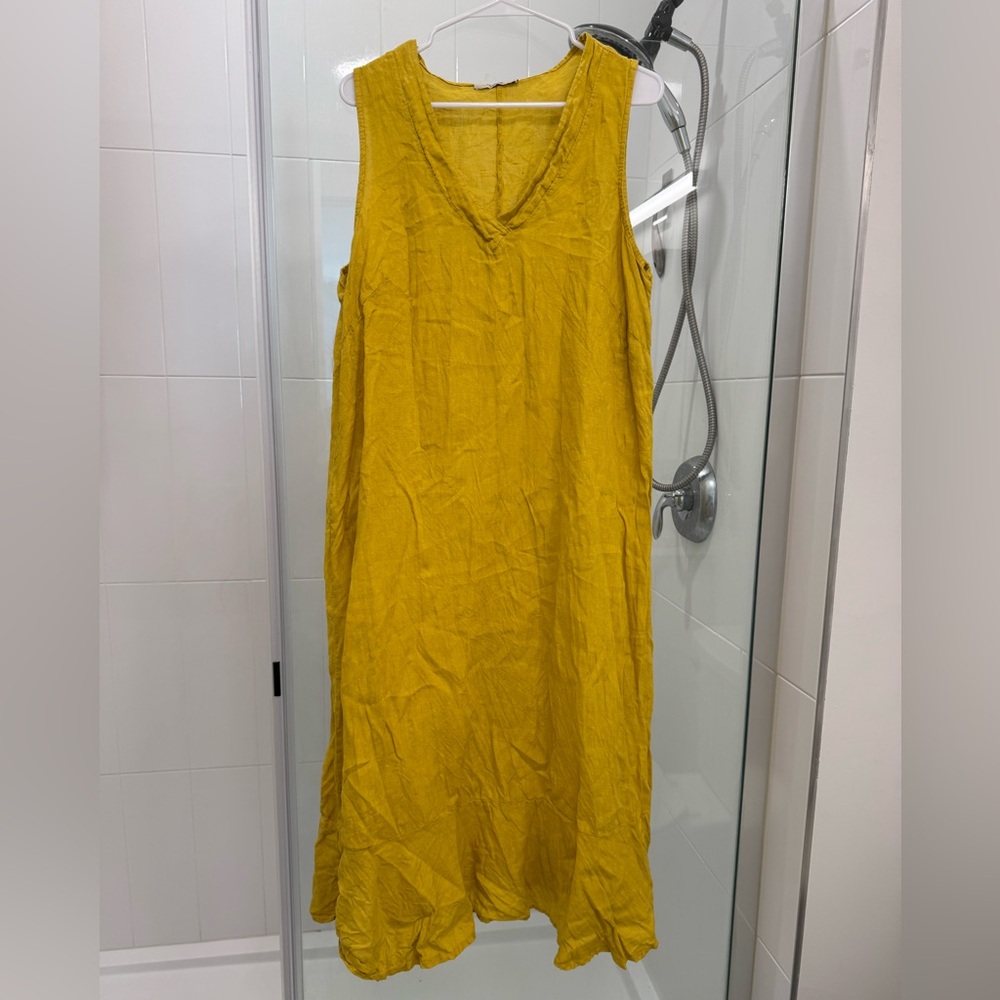 FRANCESCA BETTINI LINEN DRESS